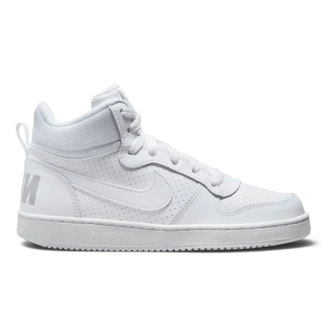 Nike Court Borough Mid GS White Trainers UK 5
