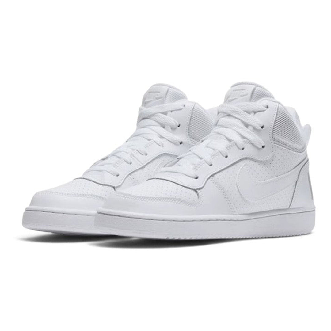 Nike Court Borough Mid GS White Trainers UK 5