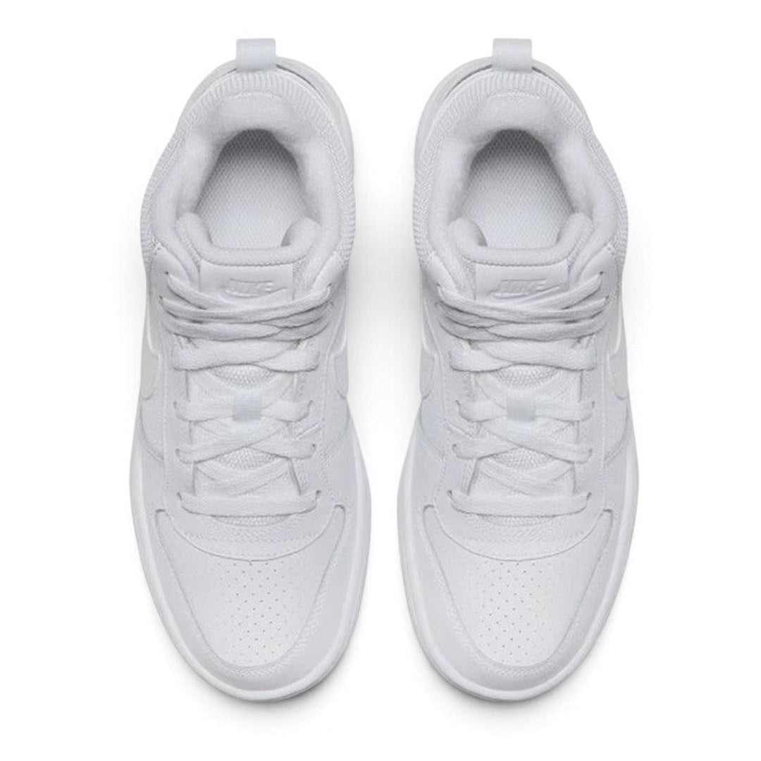 Nike Court Borough Mid GS White Trainers UK 5