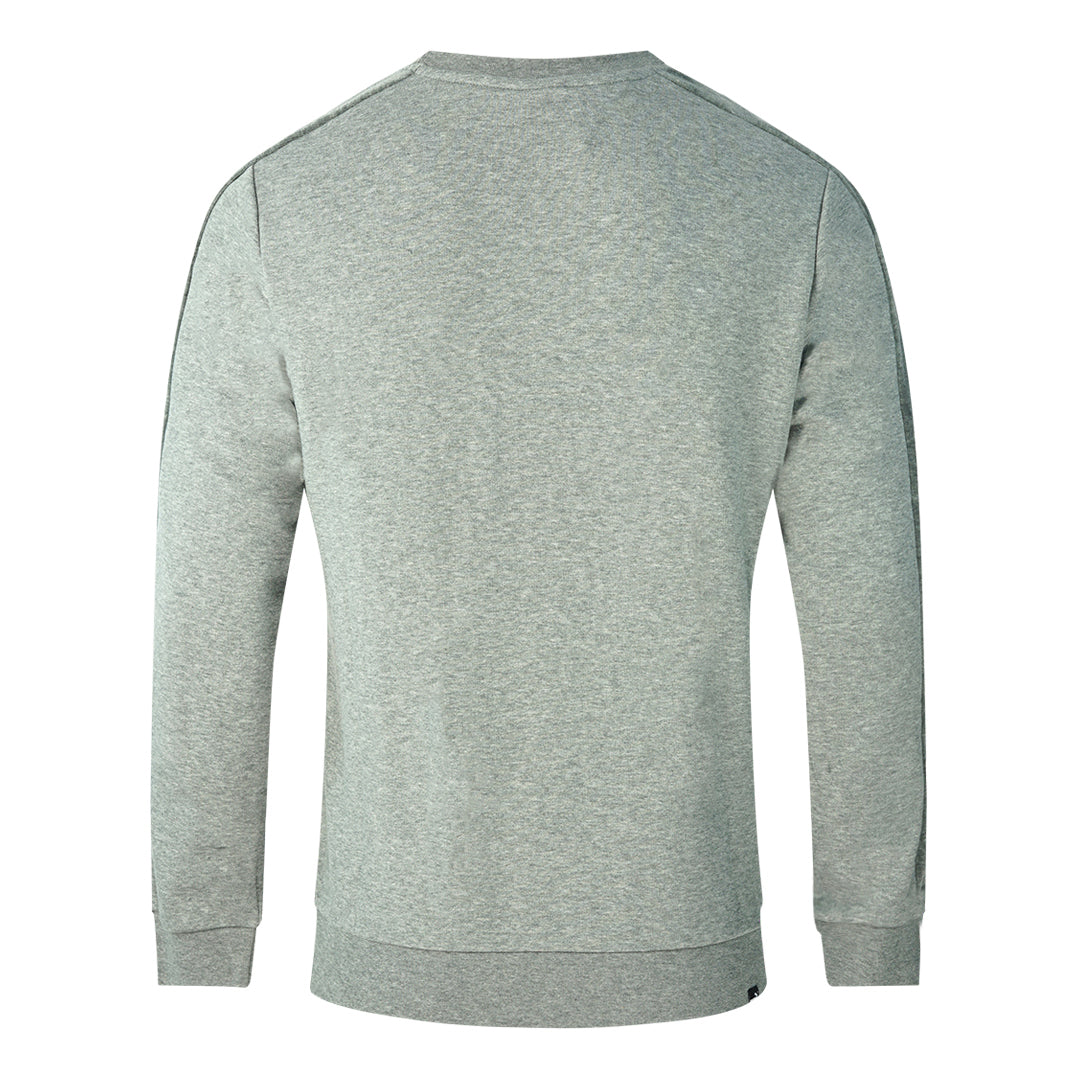 Puma Velvet Taped Logo Grey Sweatshirt