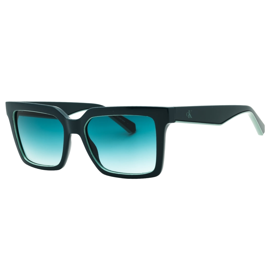Calvin Klein Jeans Ckj25602Sn 432 Petrol/Green Gradient Sunglasses Male 54X17X140 One Size