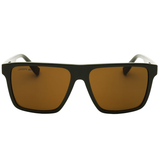 Lacoste L6027S 275 Khaki/Brown Sunglasses Male 57X15X145 One Size