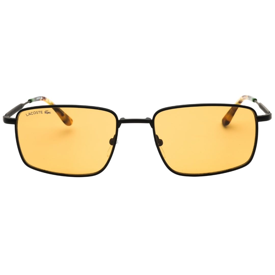 Lacoste L277S 002 Matte Black/Brown Sunglasses Male 55X19X145 One Size