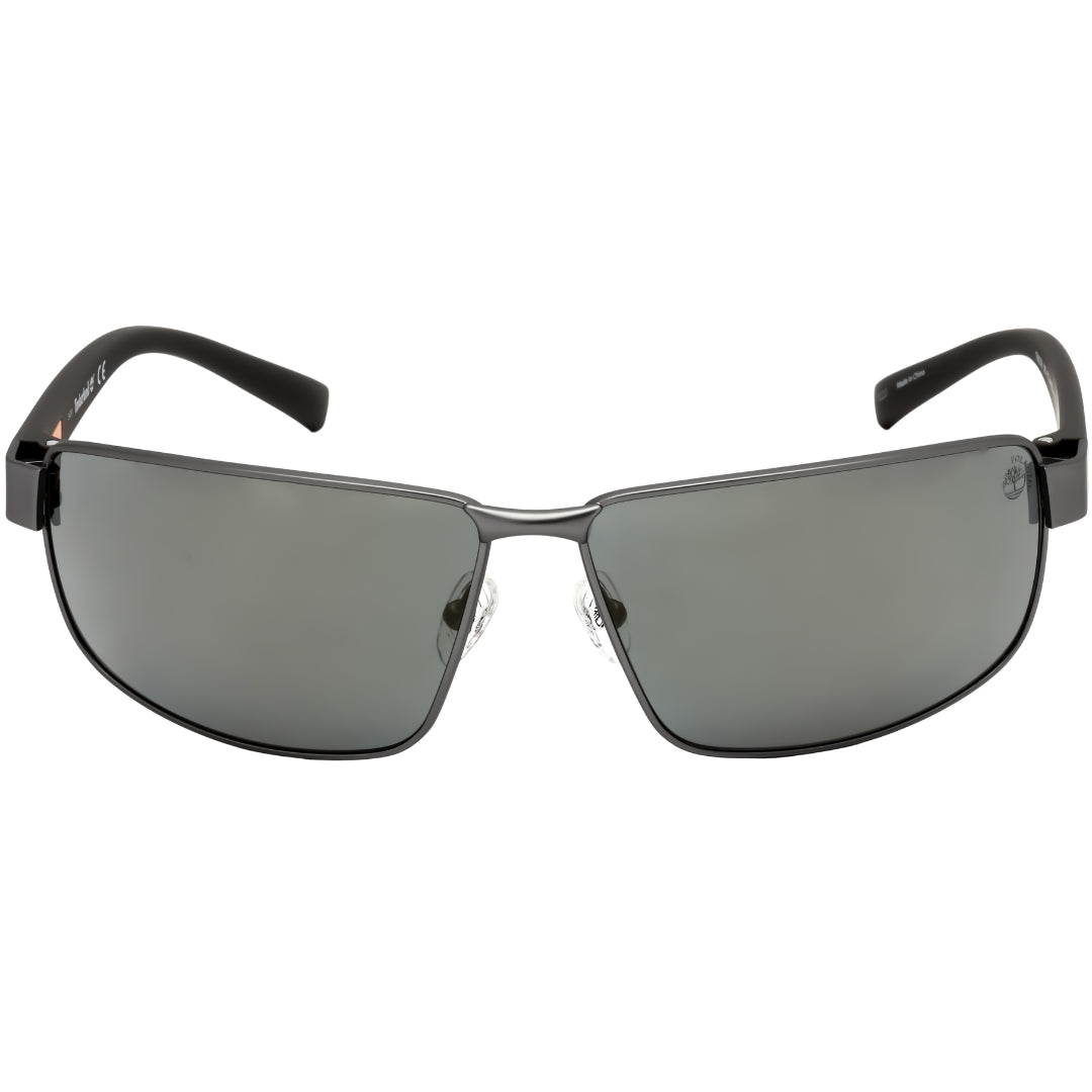 Timberland Matte Gunmetal Smoke Lens Sunglasses One Size