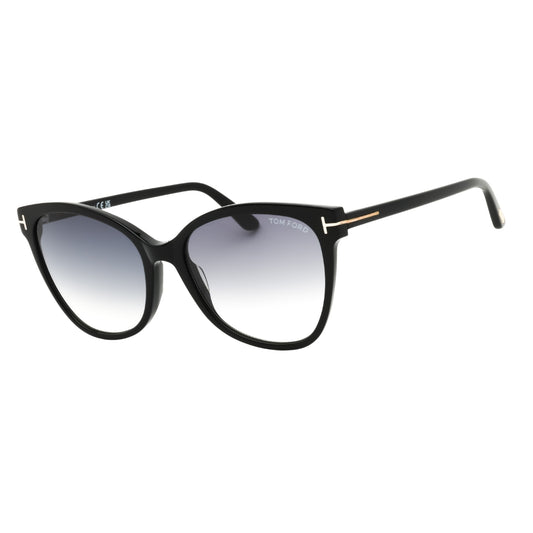 Tom Ford ANI Shiny Black Sunglasses One Size
