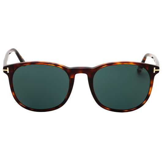 Tom Ford Ft0858 54V Red Havana / Blue Sunglasses One Size