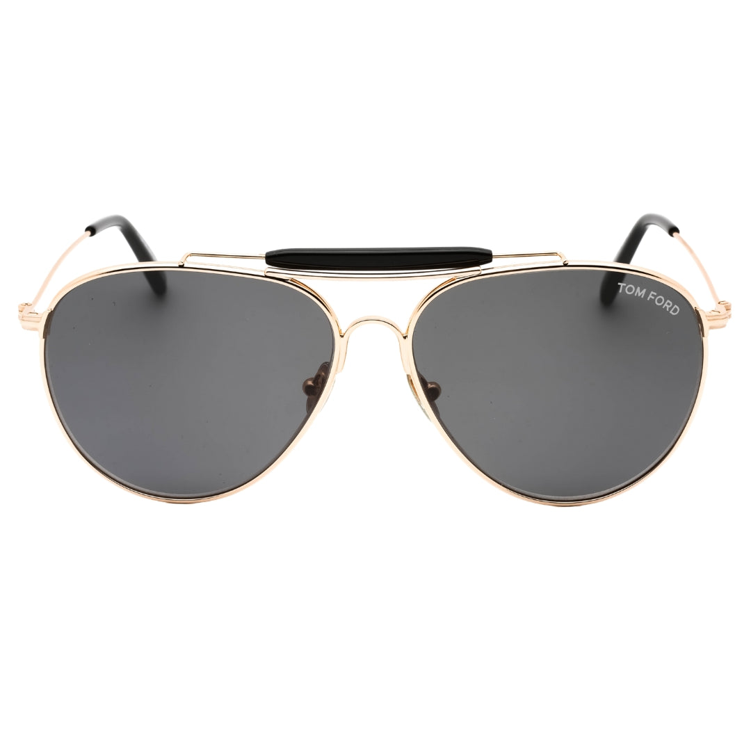 Tom Ford FT0995 28A shiny rose gold / smoke Sunglasses One Size