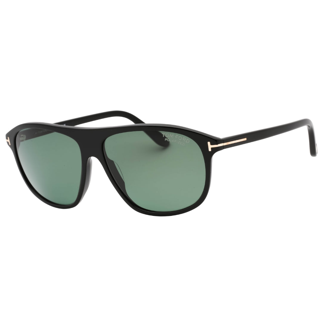 Tom Ford Prescott Shiny Black Polarised Sunglasses