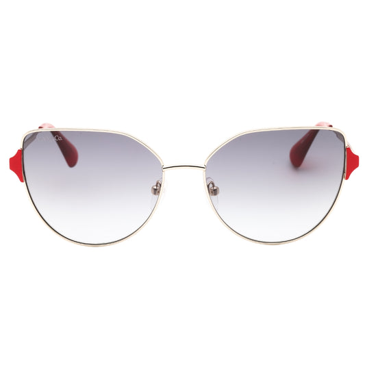 Max & Co Mo0082 32B Gold / Gradient Smoke Sunglasses One Size