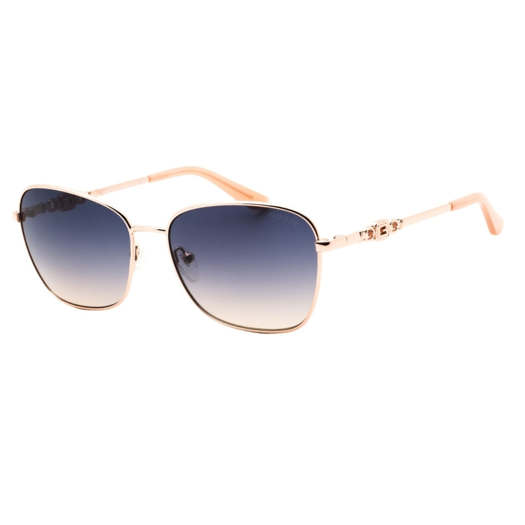 Guess GU7884 28W shiny rose gold / gradient blue Sunglasses Female 57X16X140 One Size