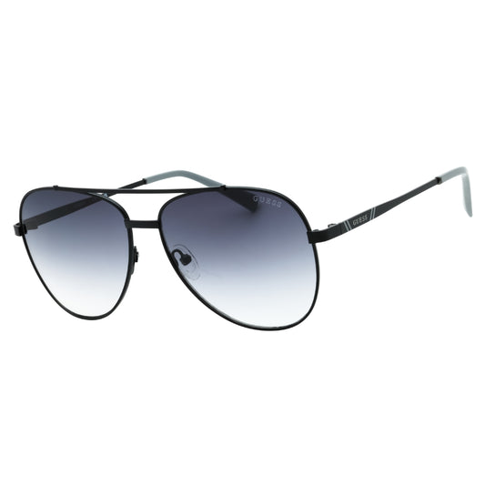 Guess Gradient Smoke Matte Black Sunglasses One Size