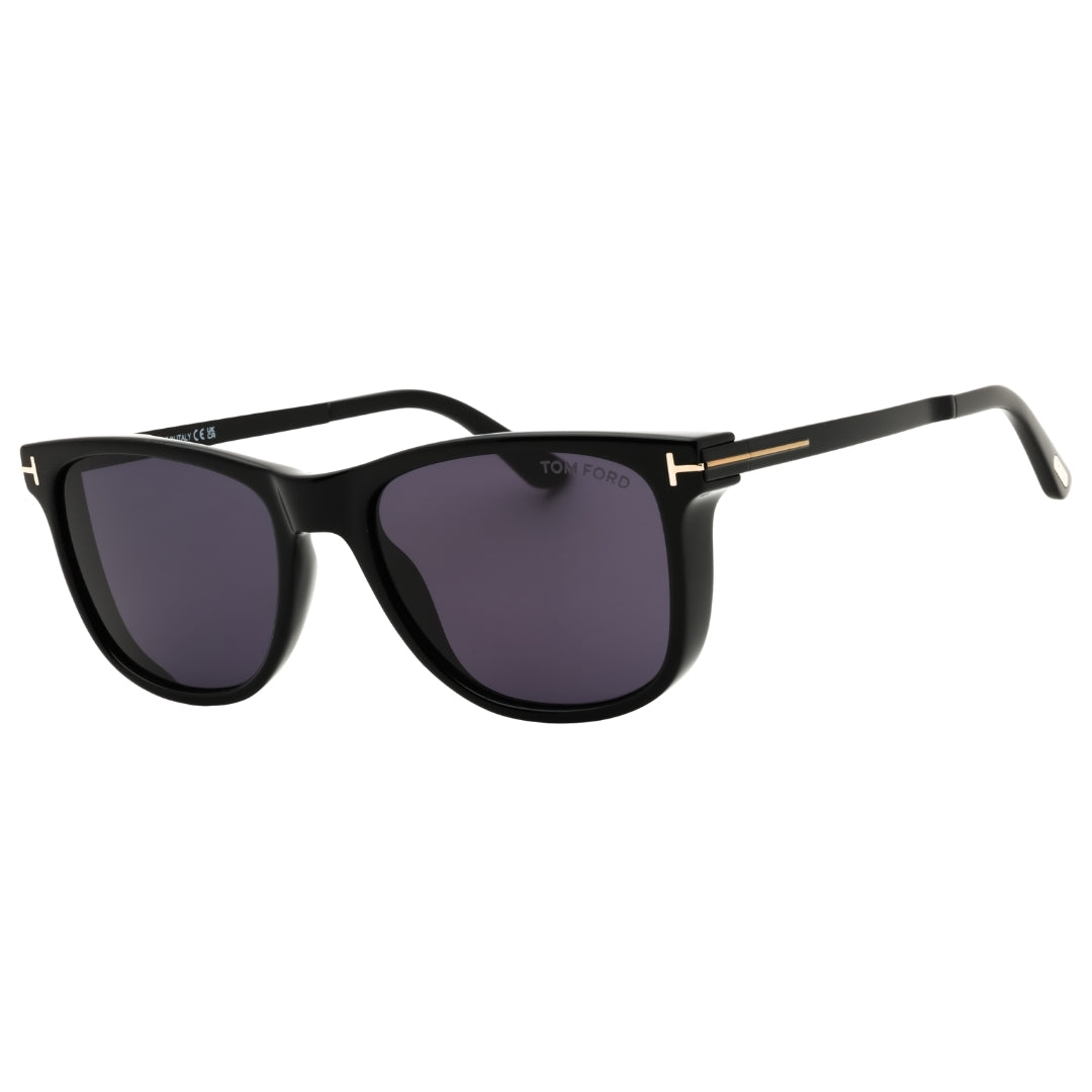 Tom Ford FT1104 01A shiny black  / smoke Sunglasses  53X18X140 One Size