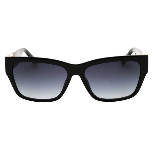 Guess GU00105 01B shiny black  / gradient smoke Sunglasses Female 56X15X140 One Size