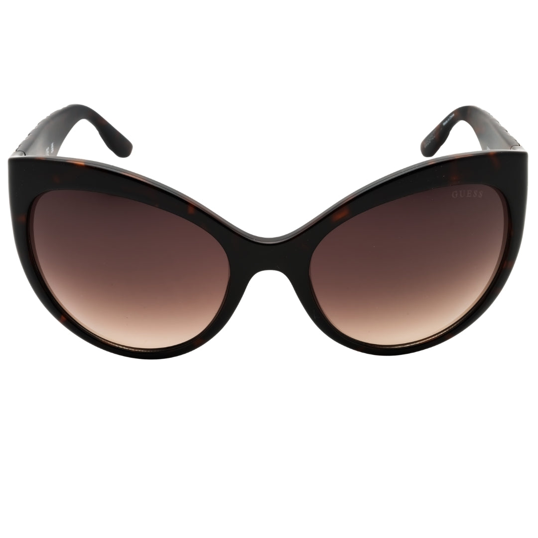 Guess Gu00130 52F Dark Havana / Gradient Brown Sunglasses Female 61X20X125 One Size