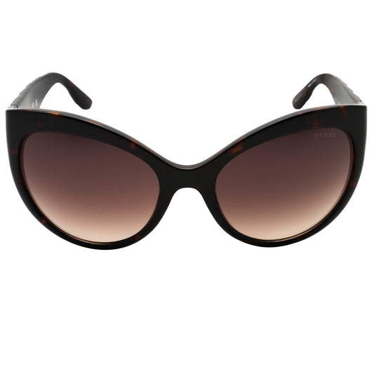 Guess Gu00130 52F Dark Havana / Gradient Brown Sunglasses Female 61X20X125 One Size