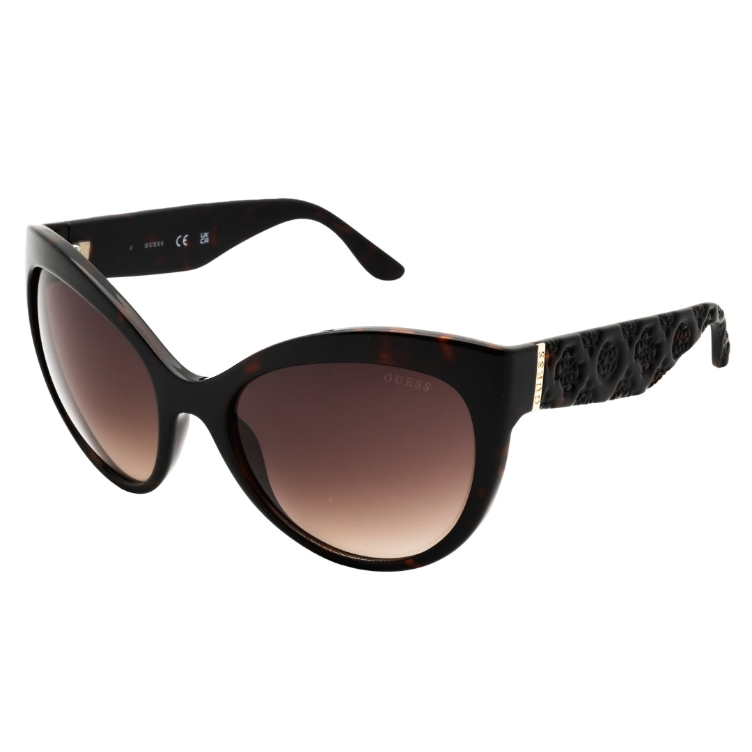 Guess Gu00130 52F Dark Havana / Gradient Brown Sunglasses Female 61X20X125 One Size