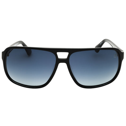 Timberland Tb00031 01D Shiny Black  / Smoke Polarized Sunglasses 65X14X150 One Size