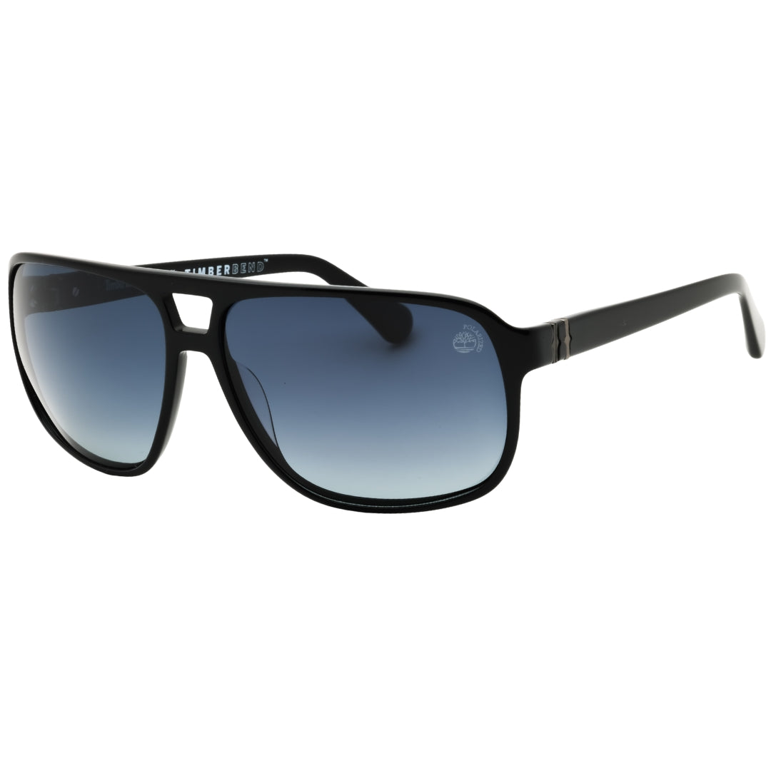 Timberland Tb00031 01D Shiny Black  / Smoke Polarized Sunglasses 65X14X150 One Size