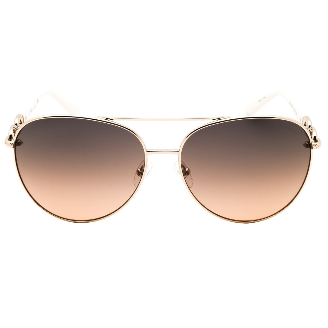 Guess GU00158 32B gold / gradient smoke Sunglasses Female 61X15X130 One Size