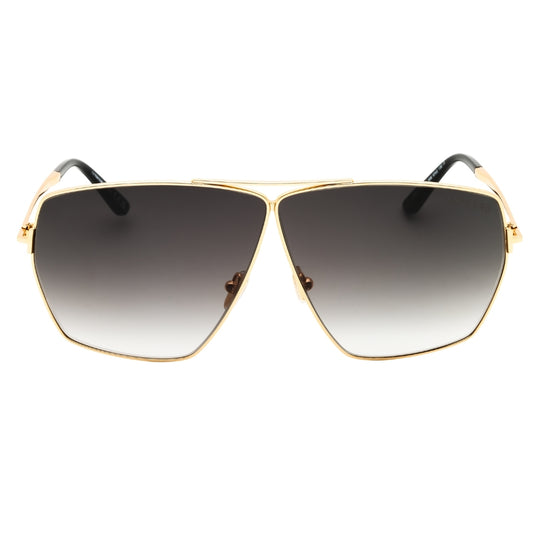 Tom Ford FT1185 30B shiny deep gold / gradient smoke Sunglasses  67X02X135 One Size