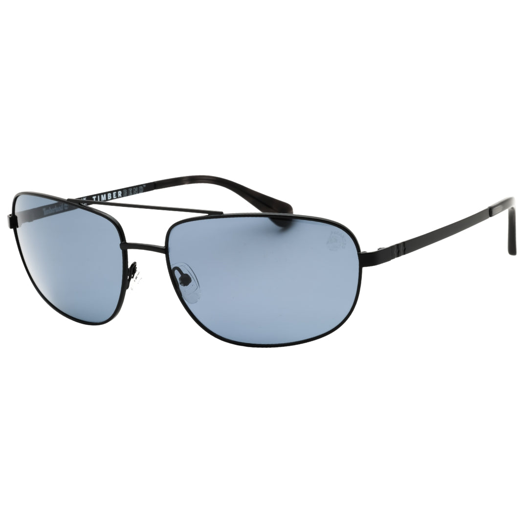 Timberland Tb00045 01D Shiny Black  / Smoke Polarized Sunglasses 66X18X150 One Size