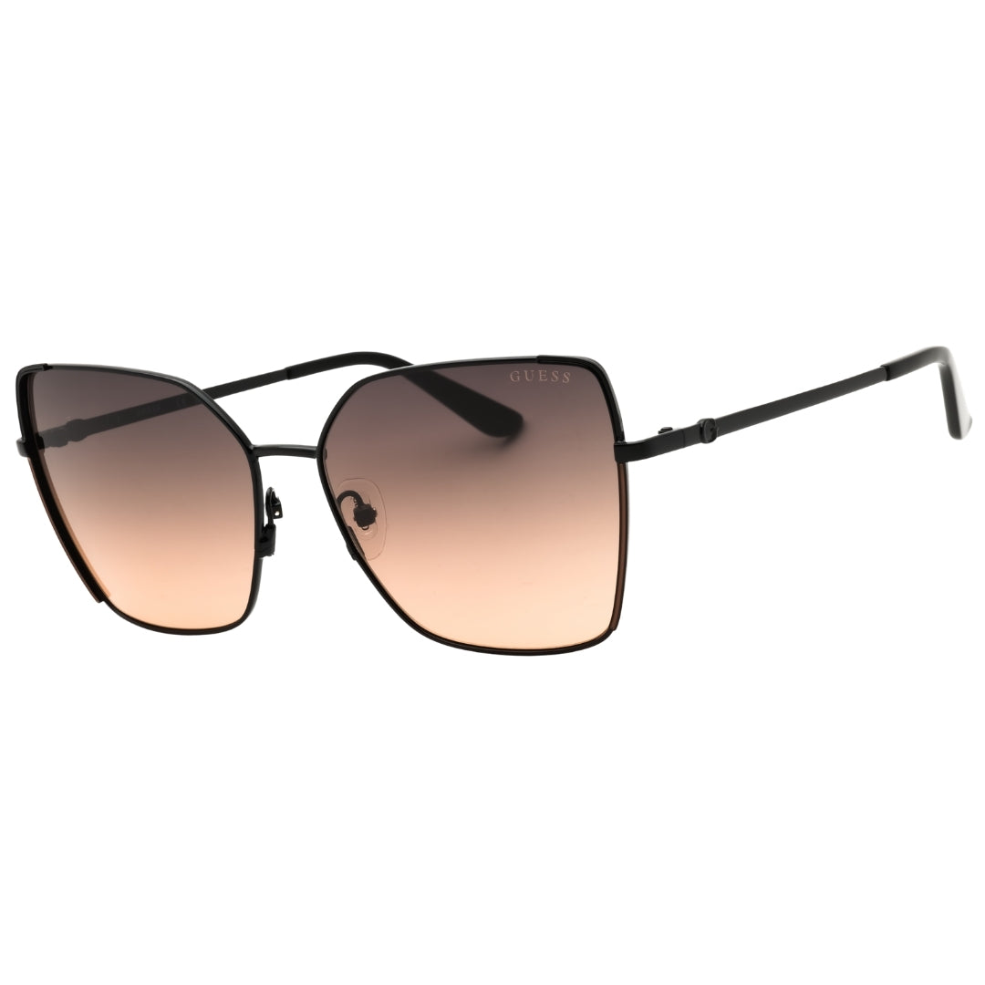 Guess GU00192 01B shiny black  / gradient smoke Sunglasses Female 59X16X140 One Size