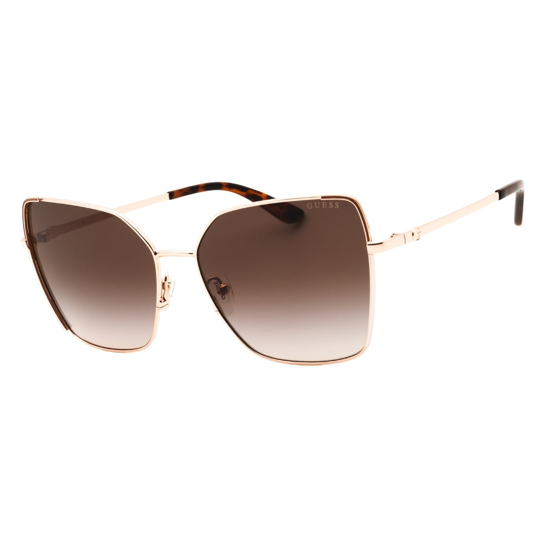 Guess GU00192 28F shiny rose gold / gradient brown Sunglasses Female 59X16X140 One Size