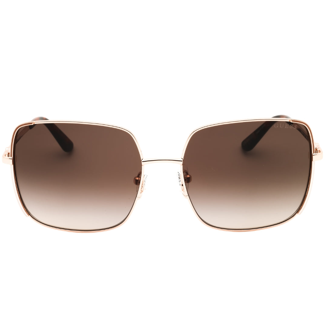 Guess GU00194 28F shiny rose gold / gradient brown Sunglasses 58X17X140 One Size