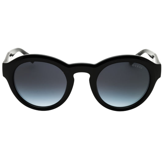 Guess Gu00205 01B Shiny Black  / Gradient Smoke Sunglasses Male 49X24X145 One Size