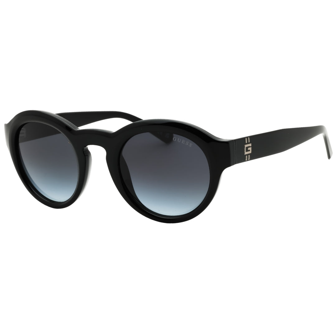 Guess Gu00205 01B Shiny Black  / Gradient Smoke Sunglasses Male 49X24X145 One Size