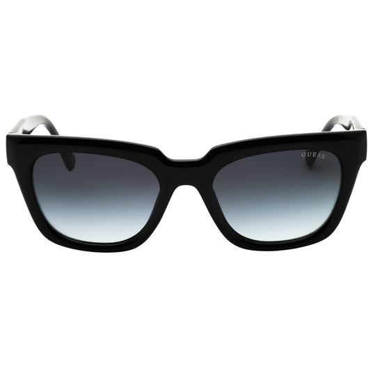 Guess GU00206 01B shiny black  / gradient smoke Sunglasses 53X19X145 One Size