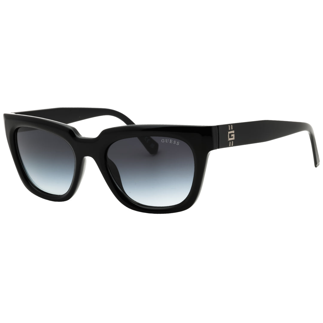 Guess GU00206 01B shiny black  / gradient smoke Sunglasses 53X19X145 One Size