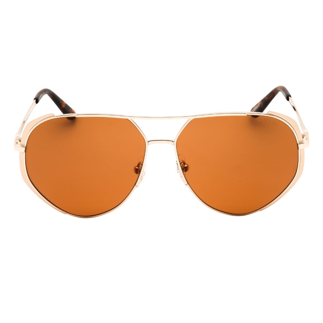 Guess GU00219 32E gold / brown Sunglasses Female 59X13X140 One Size