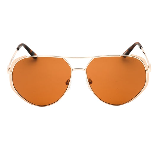 Guess GU00219 32E gold / brown Sunglasses Female 59X13X140 One Size