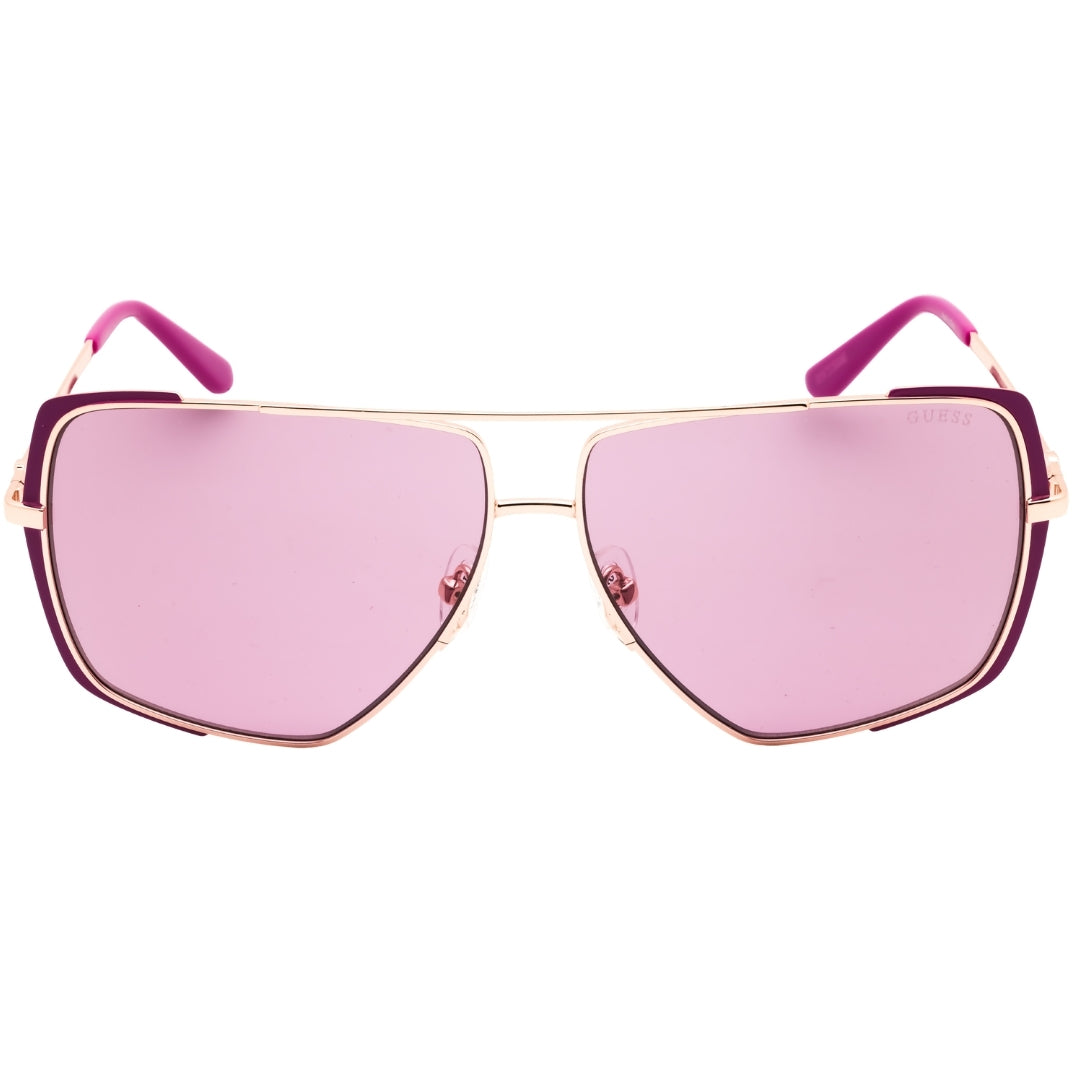 Guess Gu00220 82Y Matte Violet / Violet Sunglasses Female  62X12X140 One Size