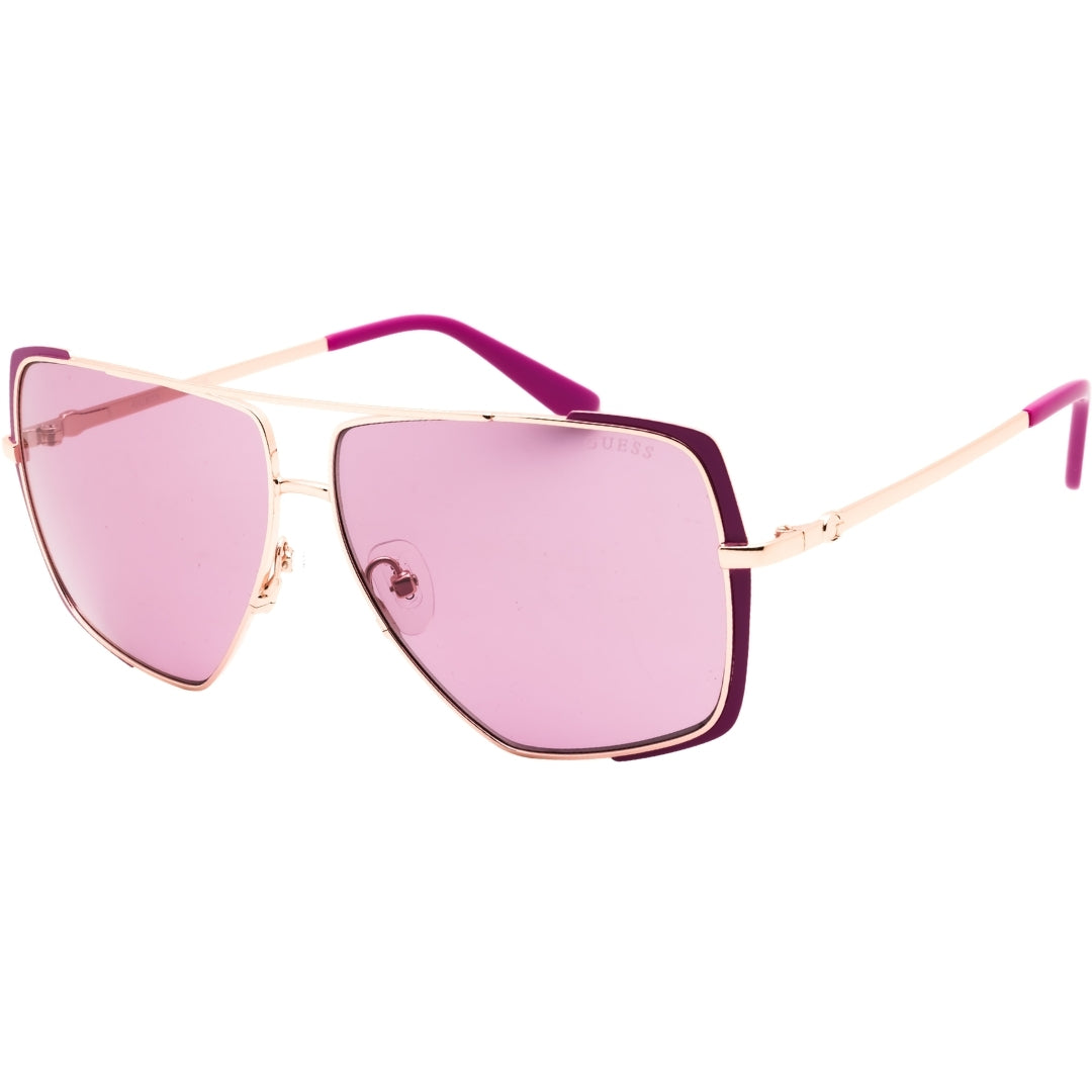 Guess Gu00220 82Y Matte Violet / Violet Sunglasses Female  62X12X140 One Size