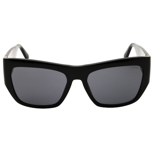 Guess GU00252 01A shiny black  / smoke Sunglasses 54X17X135 One Size