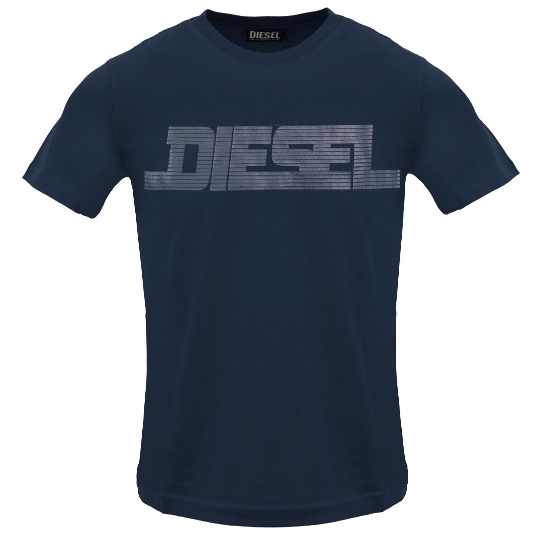 Diesel Monotone Logo Total Eclipse T-Shirt