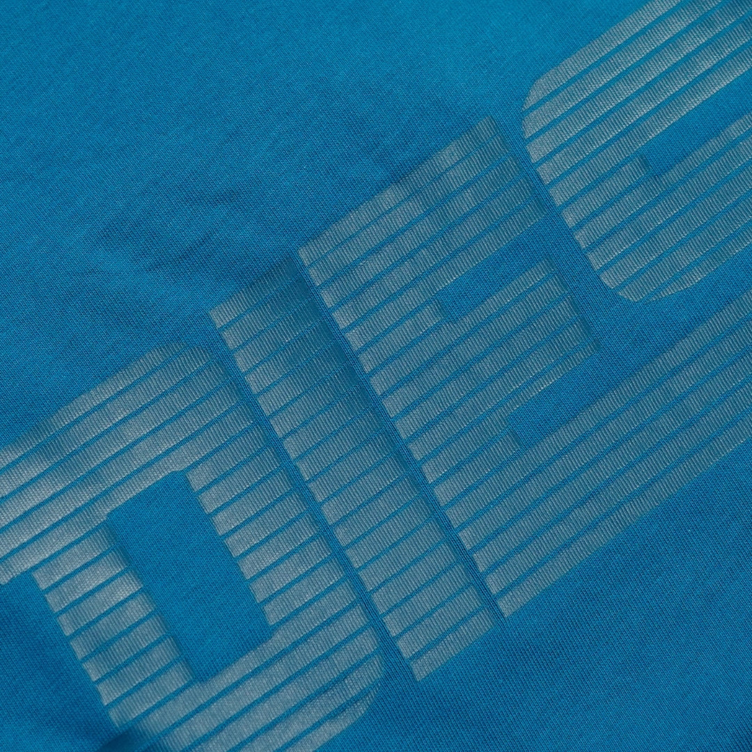 Diesel Monotone Diesel Logo Blue Sapphire T-Shirt