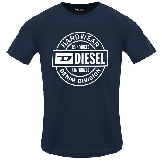 Diesel Hardware Circle Logo Total Eclipse T-Shirt