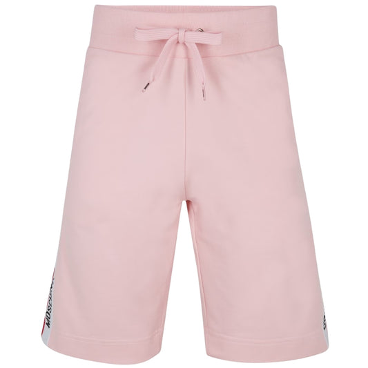 Moschino Branded Tape Legs Pink Shorts