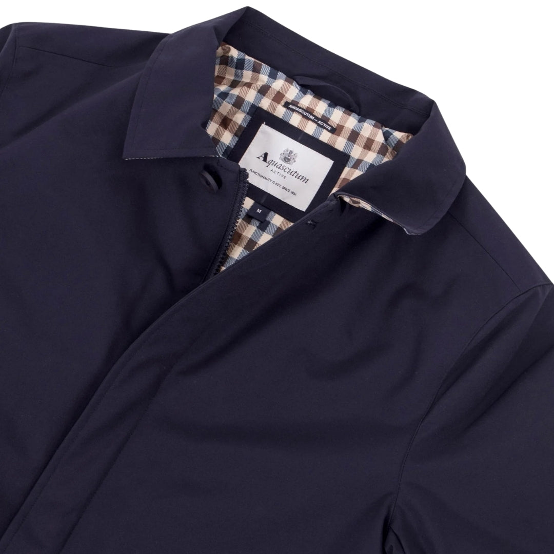 Aquascutum Active Shell Active Mid Trench Navy XL