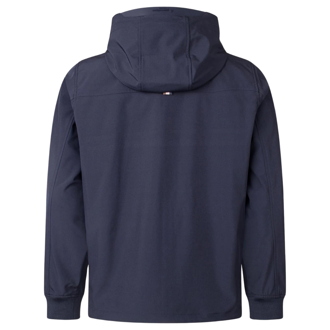 Aquascutum Active Shell Hybrid Hooded Jacket Navy S