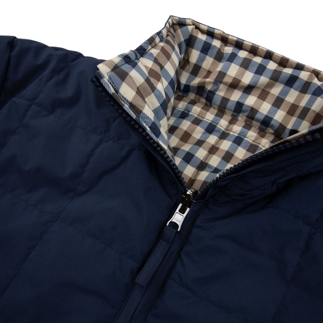 Aquascutum Active Rlg Active Reversable Jacket Navy S