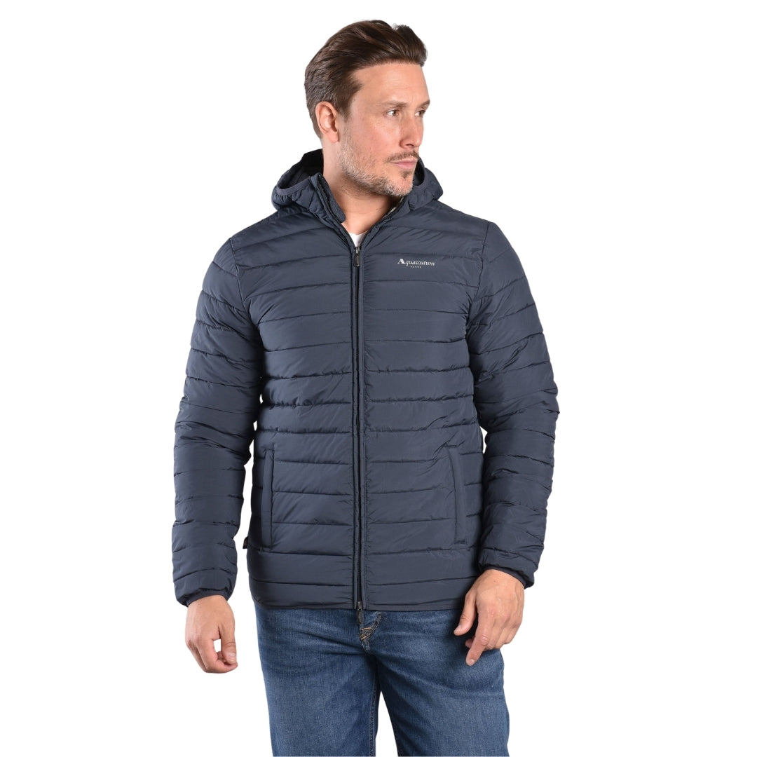 Aquascutum Active Rlg Active Hooded 100 Gr Navy S