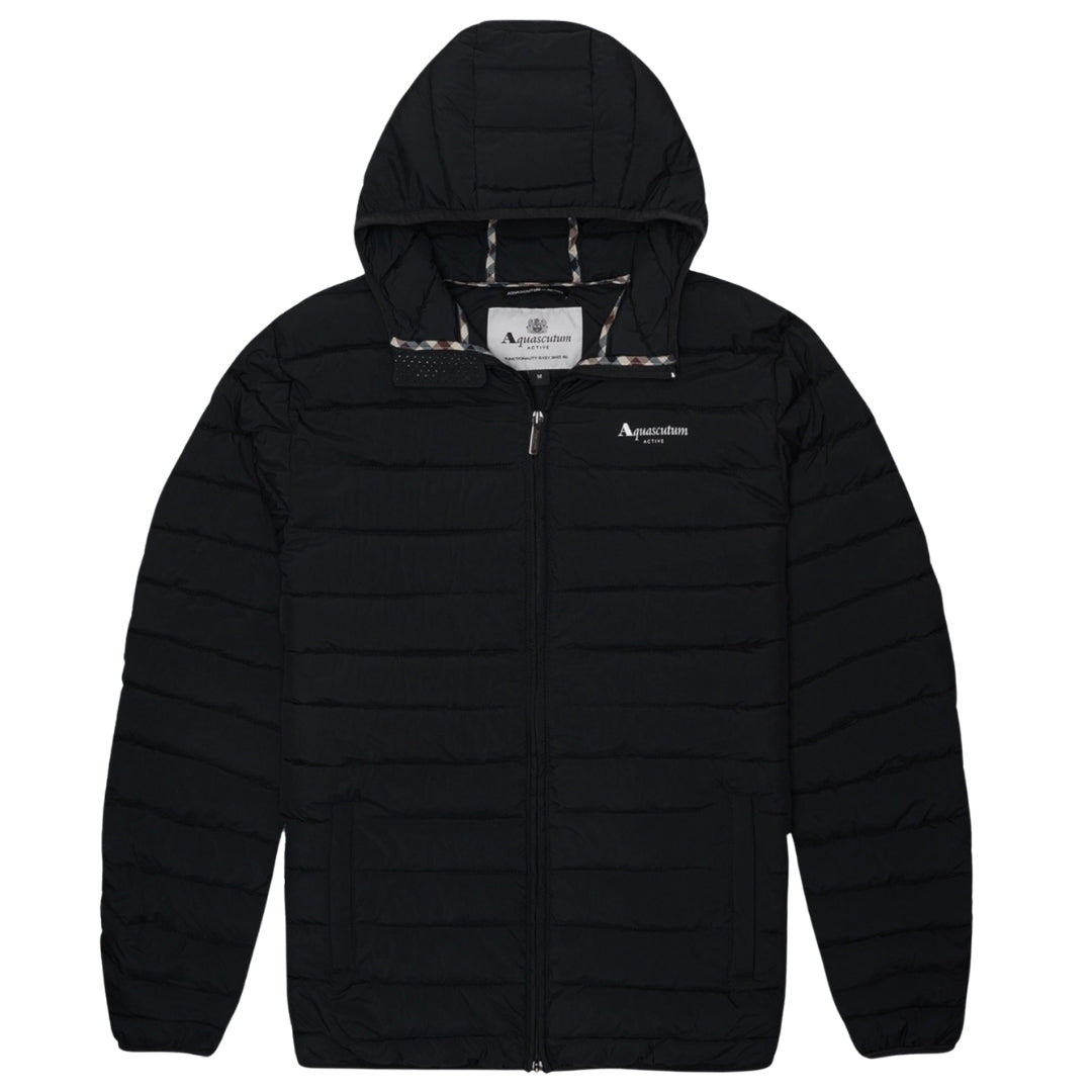 Aquascutum Active Rlg Active Hooded 100 Gr Black S