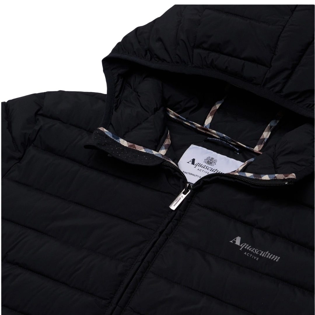 Aquascutum Active Rlg Active Hooded 100 Gr Black S