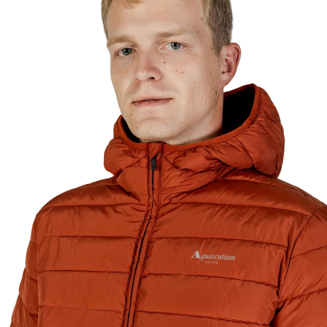 Aquascutum Active Rlg Active Hooded 100 Gr Winter Rust M