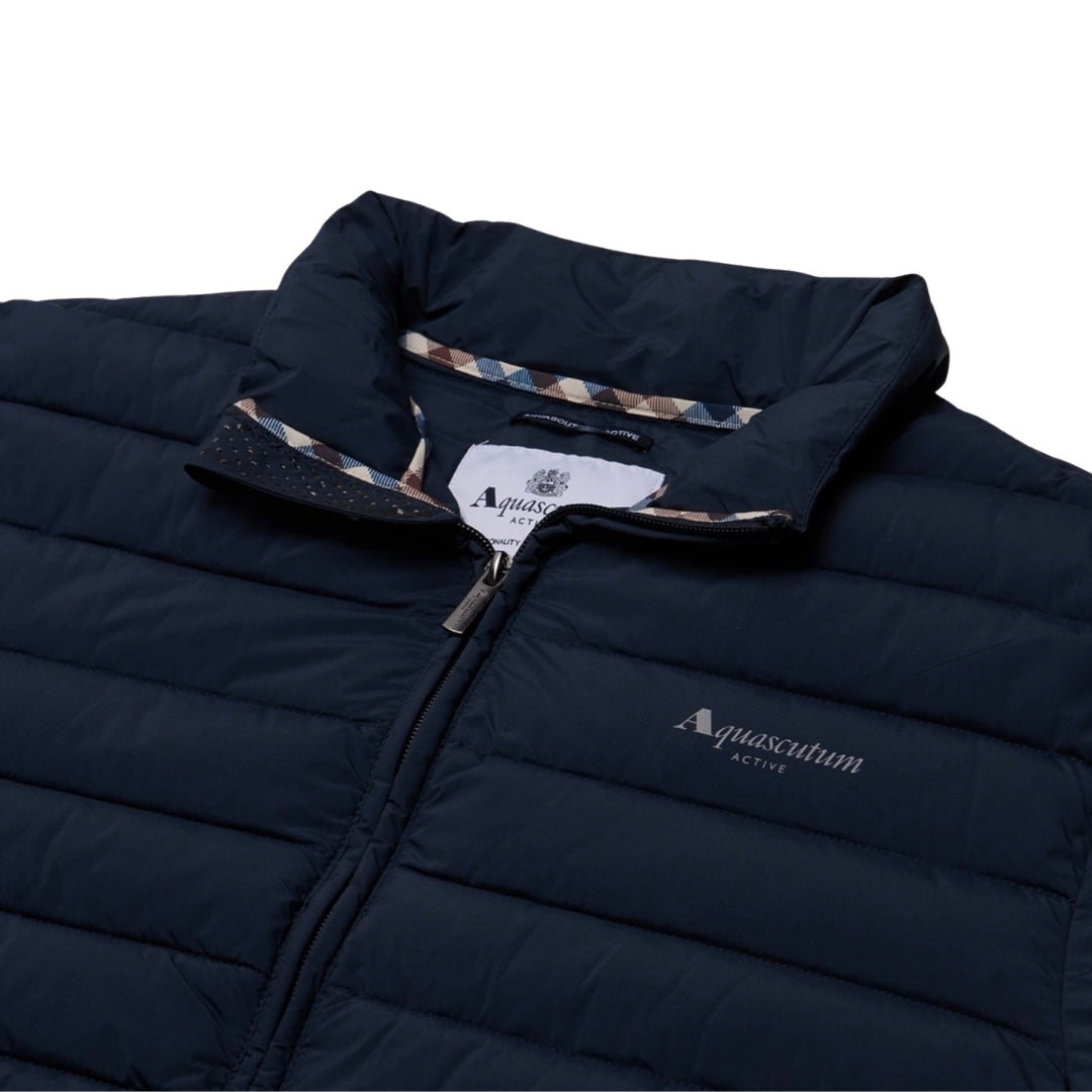Aquascutum Active Rlg Active Mockneck 100Gr Navy S