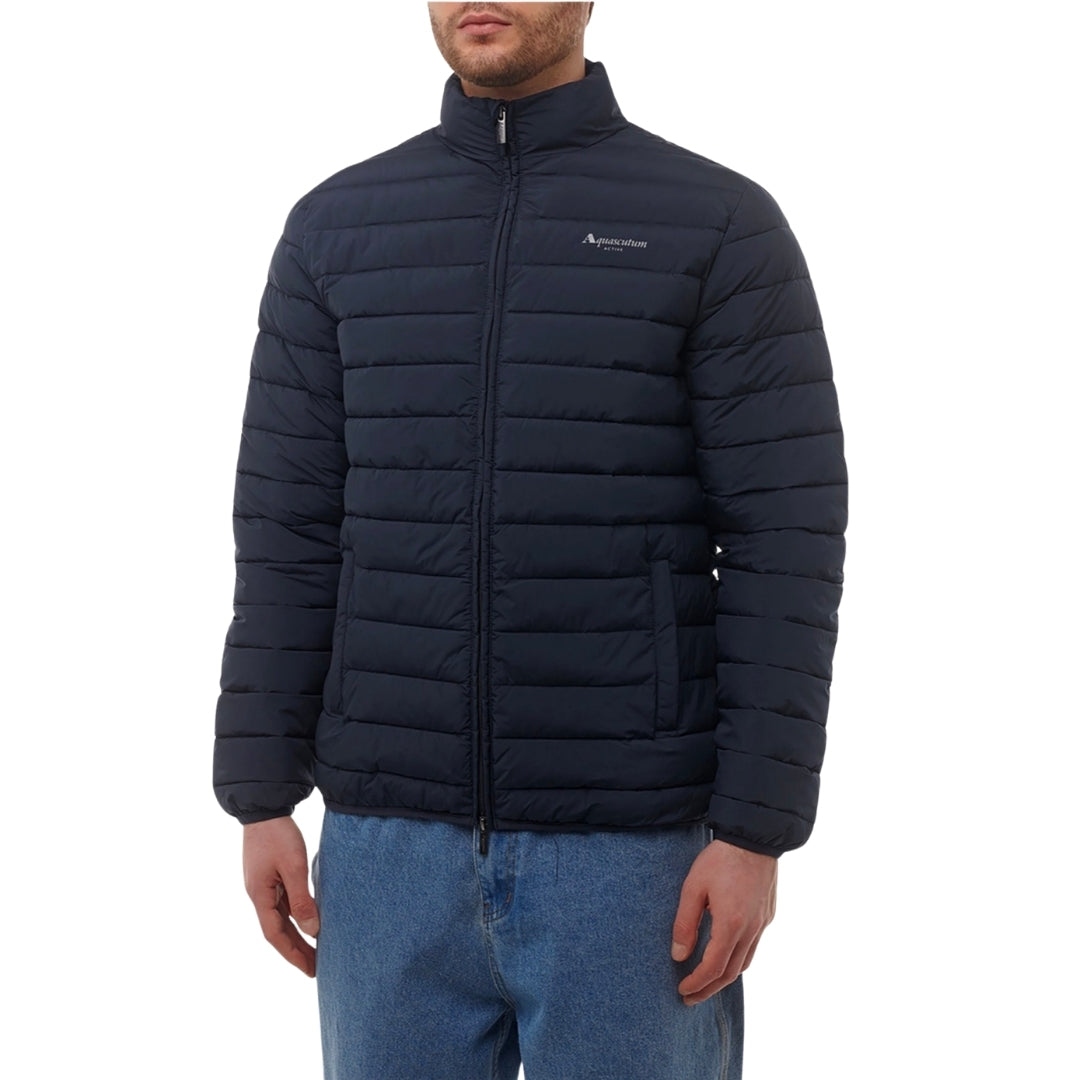 Aquascutum Active Rlg Active Mockneck 100Gr Navy S